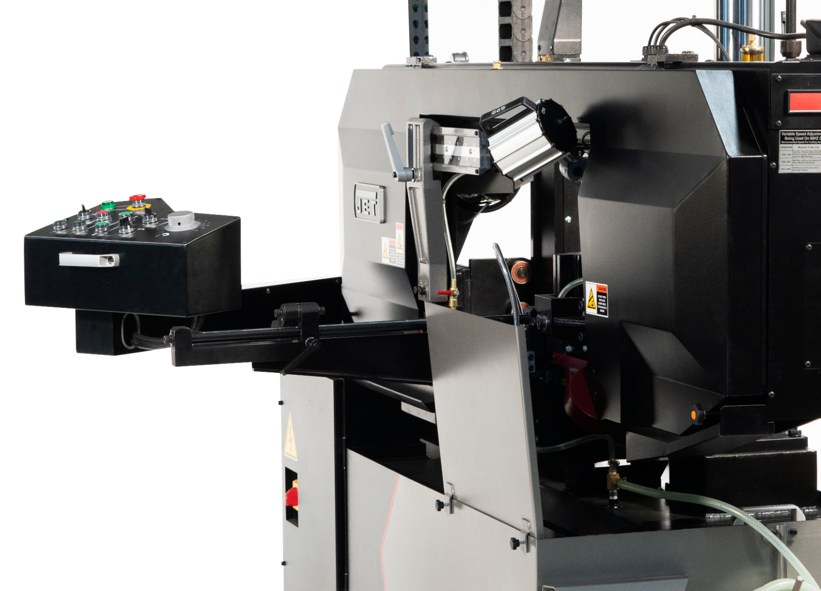 Jet 14 x 22in Semi-Automatic Variable Speed Dual Column Bandsaw 5HP, 230/460V, 3Ph, ECB-1422V 891160