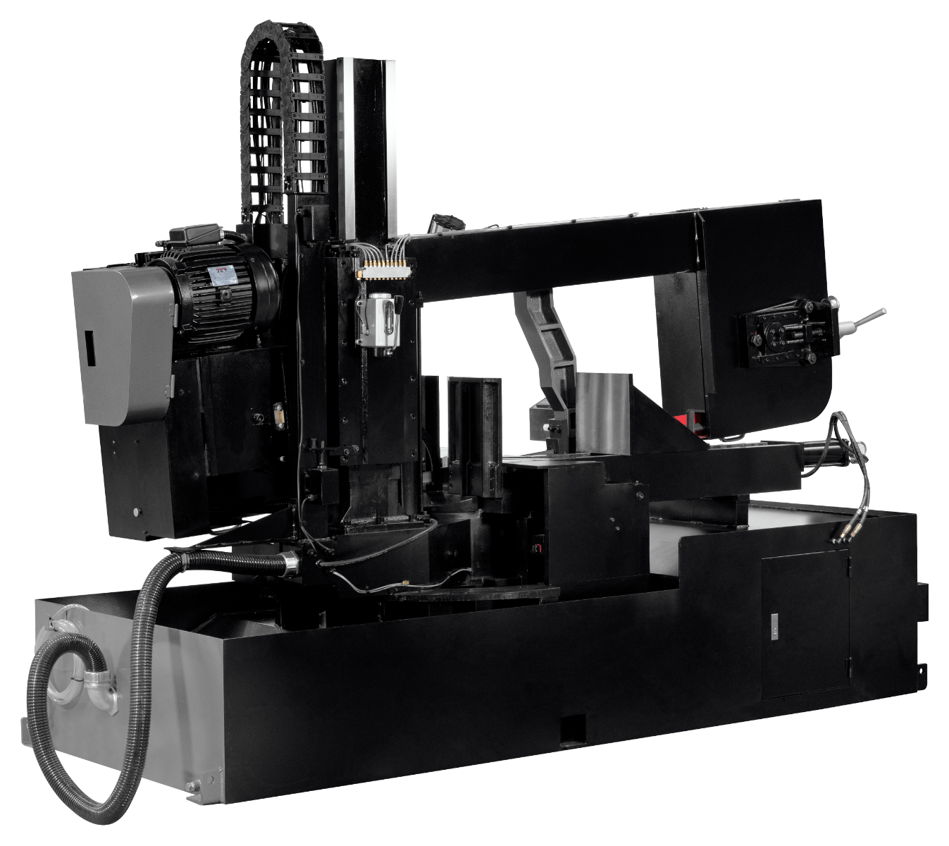 Jet 18 x 31in Semi-Automatic Dual Mitering EVS Bandsaw 230V, 3Ph, ECB-1833DMEVS-230 891170