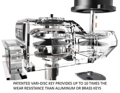 Jet ETM-949 Mill with 3-Axis Newall NMS800 (Knee) DRO and X, Y-Axis JET Powerfeeds and USA Powered Draw Bar 894169