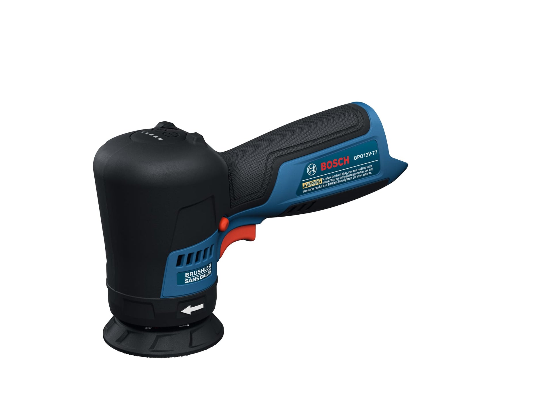 Bosch 12V 3" Rotary Polisher (Bare Tool) GPO12V-77N