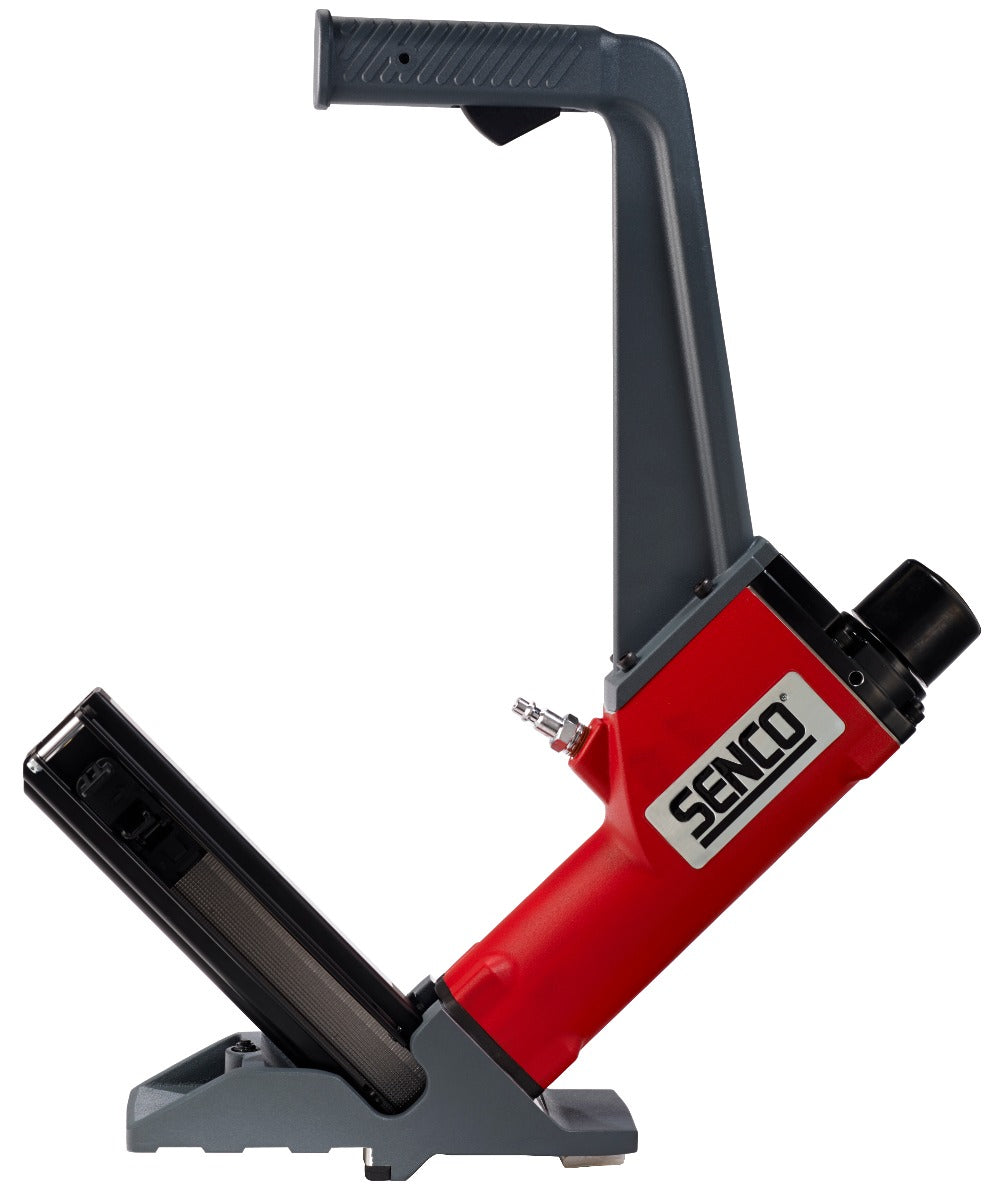 Senco 2in Pneumatic Mallet Actuated Hardwood Flooring Nailer, SHF200 HW FL Cleat 8D0001N