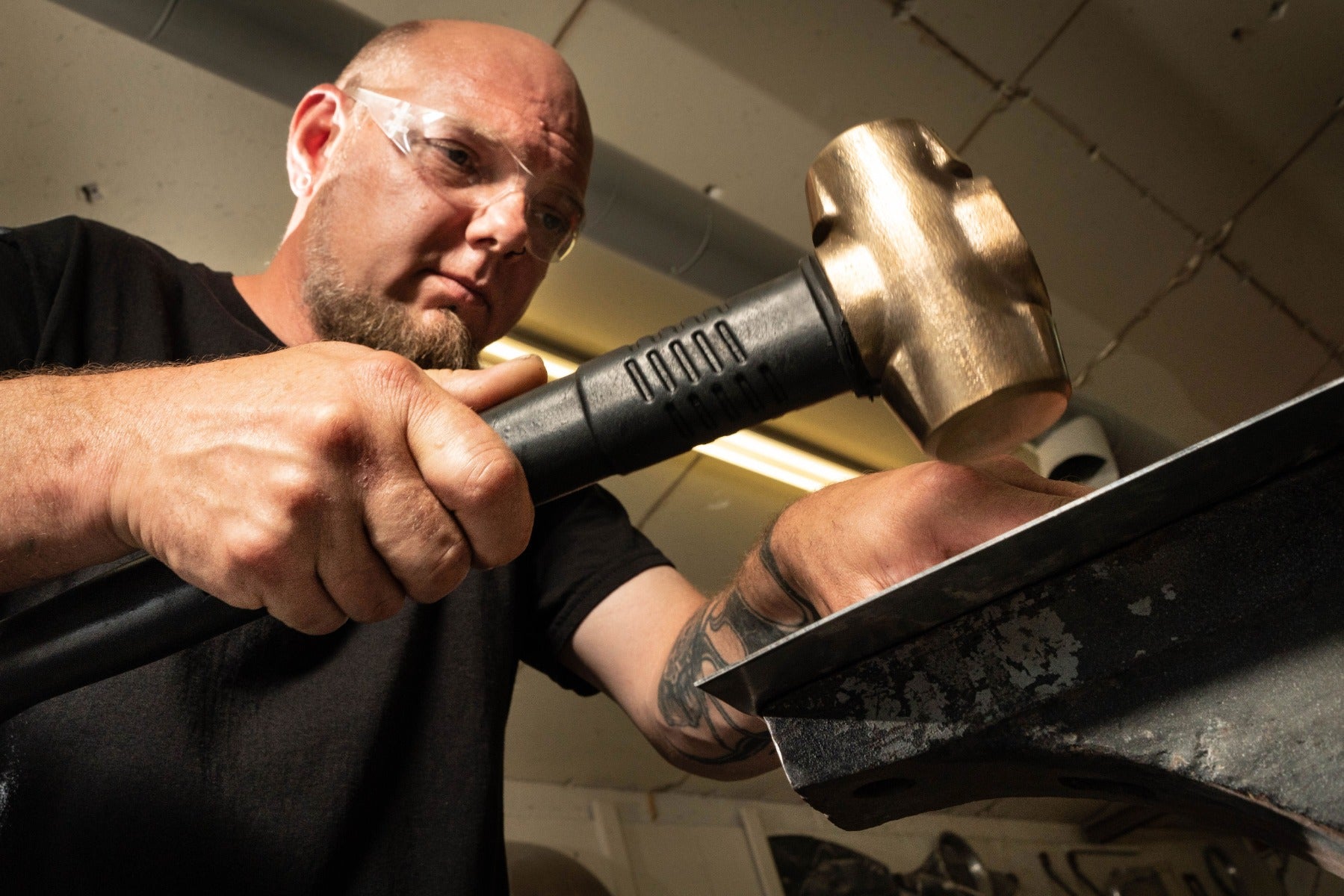 Jet 2 -1/2 lb. Head, 12 in. B.A.S.H Brass Hammer 90212