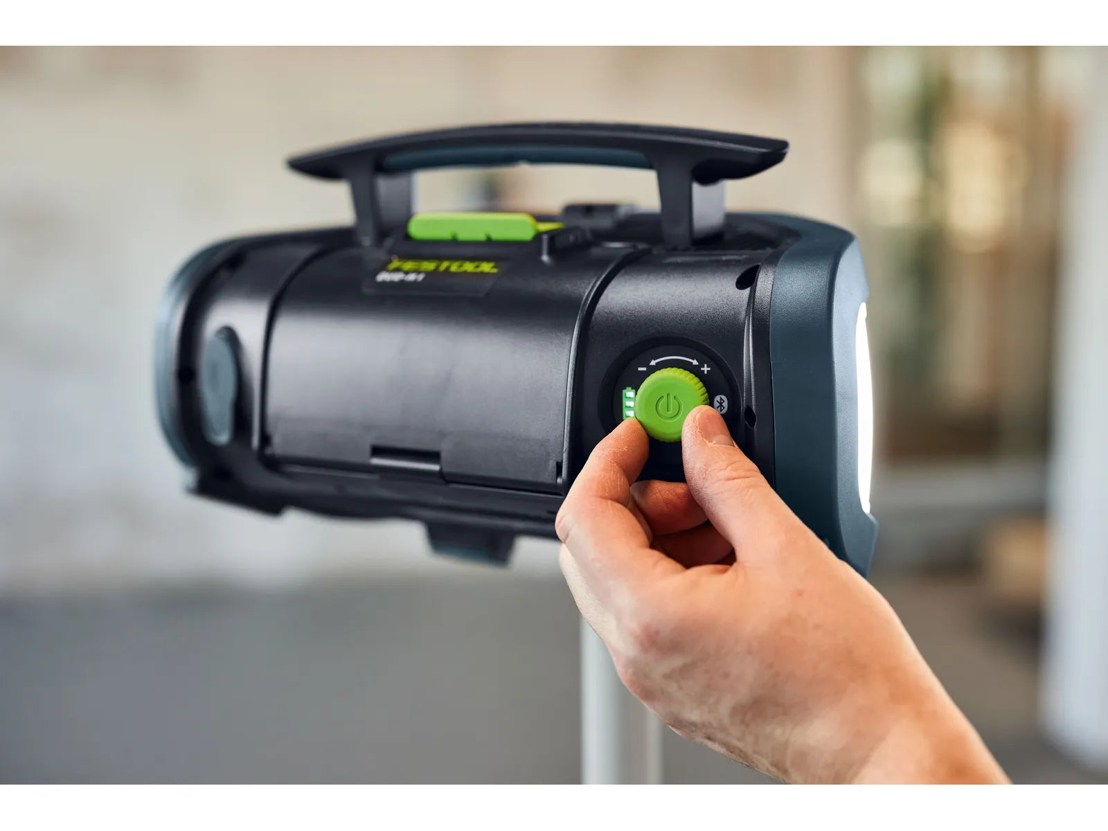 Festool 18V / 120V 10,000 Lumen Hybrid LED Work Light SYSLITE DUO-H I-Basic 578514