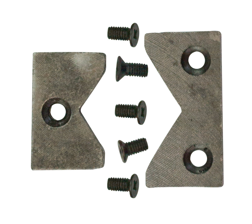Bessey Tools Replacement Pipe Jaw Inserts with 5 Screws for BV-MPV5 Vise 9050003