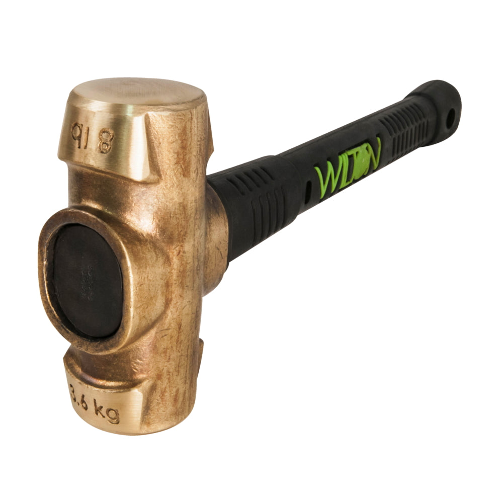 Jet 8 lb. Head, 16 in. B.A.S.H Brass Hammer 90816