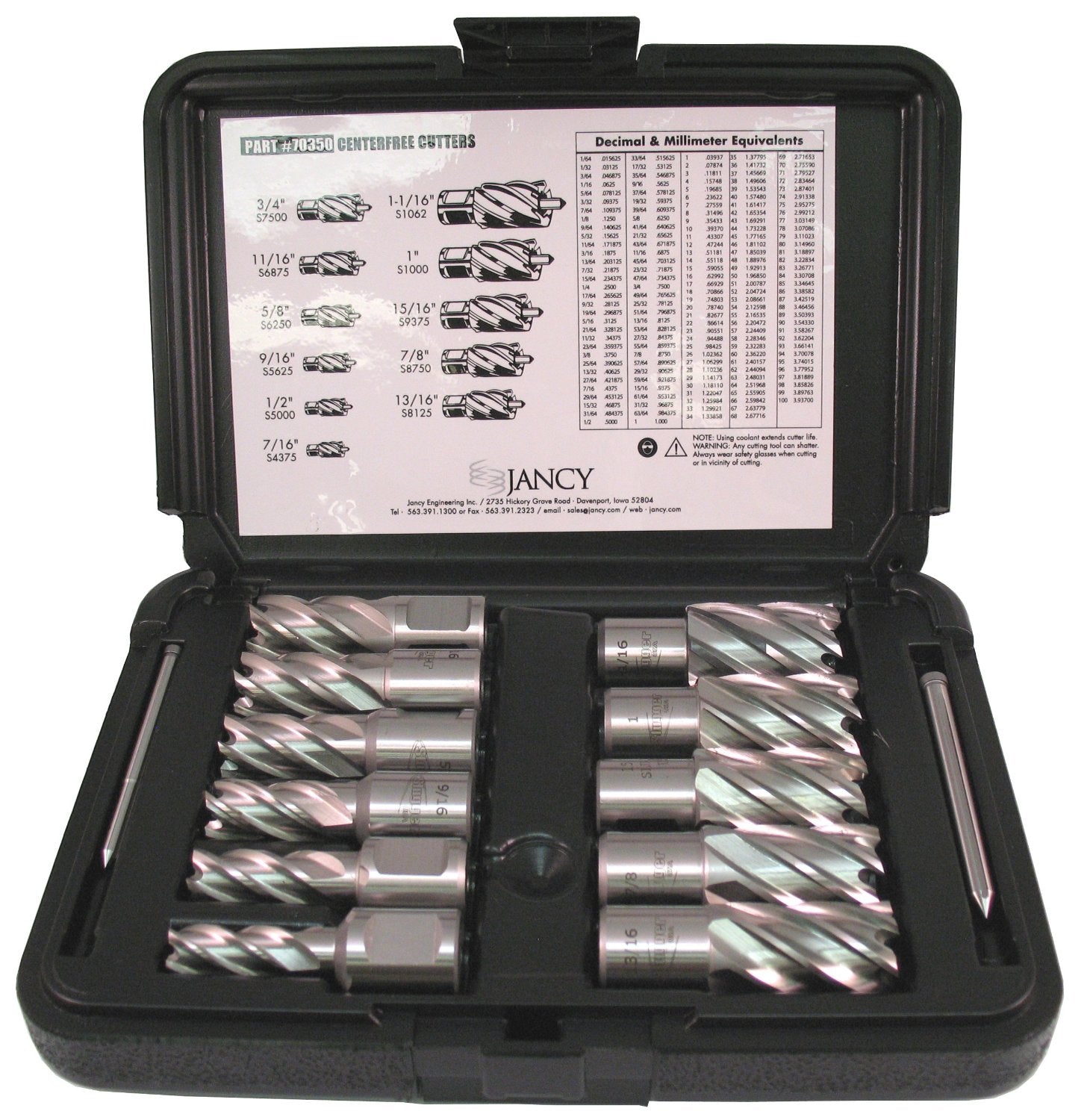 Fein Slugger High Speed Steel Annular Cutter Set 63134999020