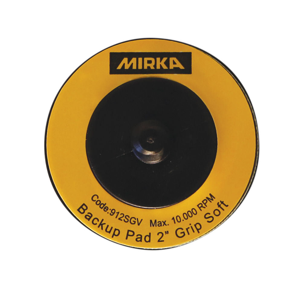 Mirka Backup Pad 2" Grip Soft, 10/Pkg 912SGV
