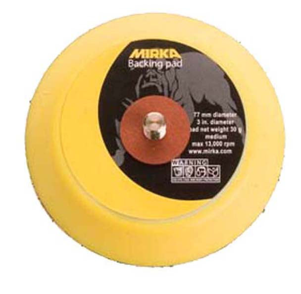 Mirka 3 in. Medium Grip Backup Pad 1/4 in. x 20 thread 913G