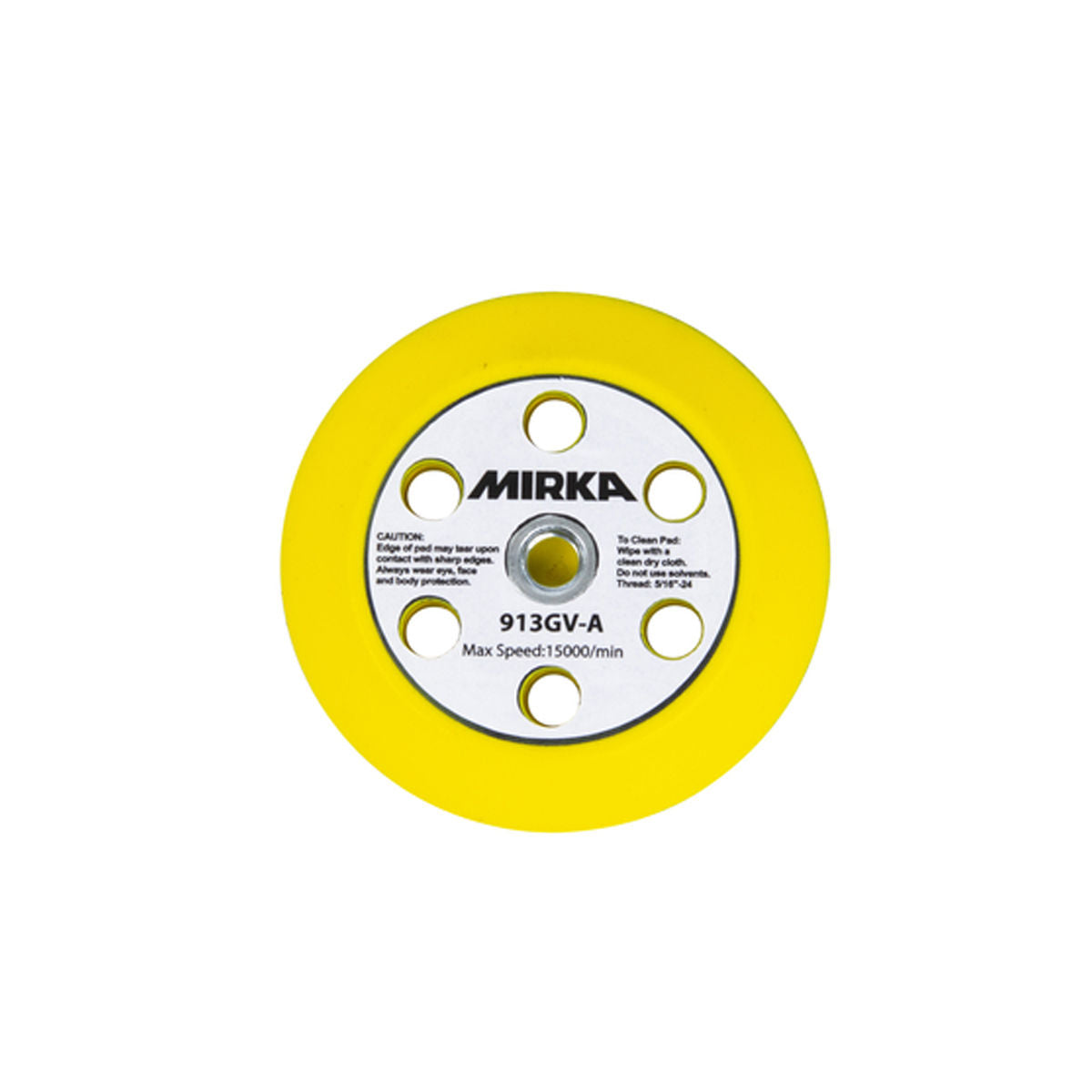 Mirka Backup Pad 3" Grip MH with Adapters, 1/Pkg 913GV-A