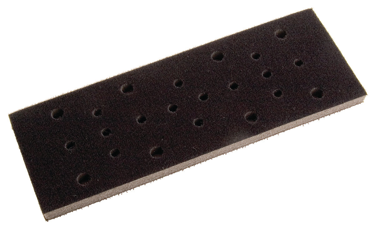 Mirka 2-3/4 x 7-3/4 in. Multi-Hole Grip Block Interface Pad 3/8 in. thick, Qty 5 91505