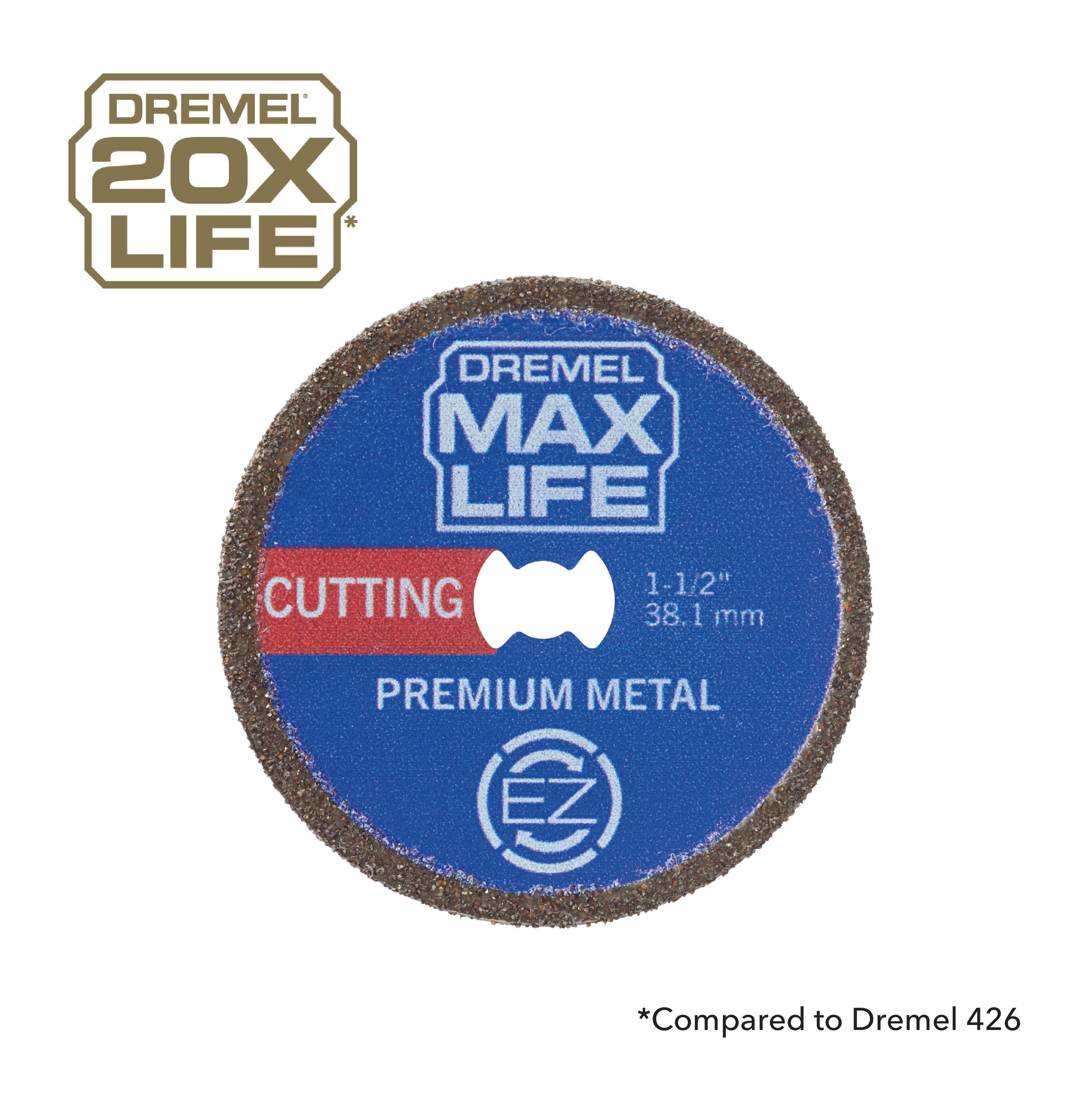Dremel Premium Metal Cutting Wheel Max Life High Performance EZ506HP
