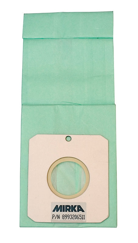 Mirka Disposable Dust Bags for Self-Generating Vacuums, Qty 10 MPA0465