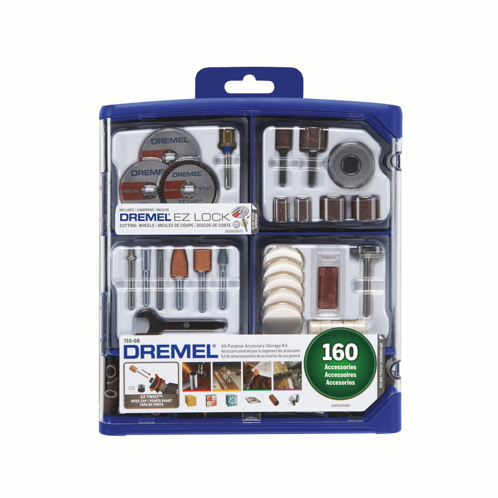 Dremel 160pc All-Purpose Accessory Kit 710-08