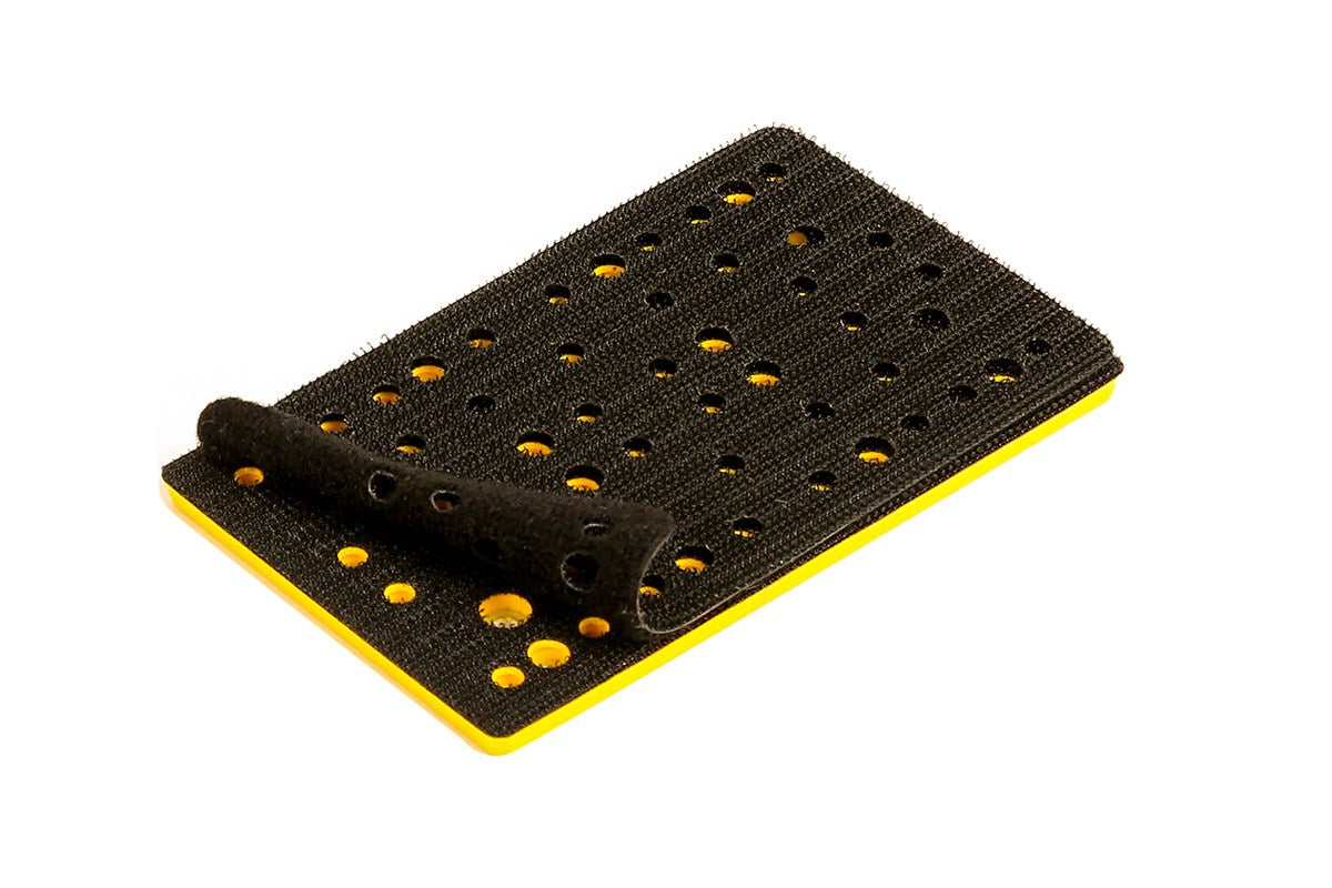 Mirka 3 x 5 in. Multi-Hole Grip Backup Pad w/pad saver for DEOS 353 935GV-E