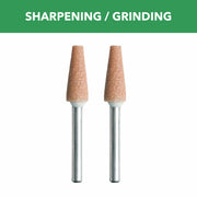 1/4 in. Aluminum Oxide Grinding Stone, 2-Pack