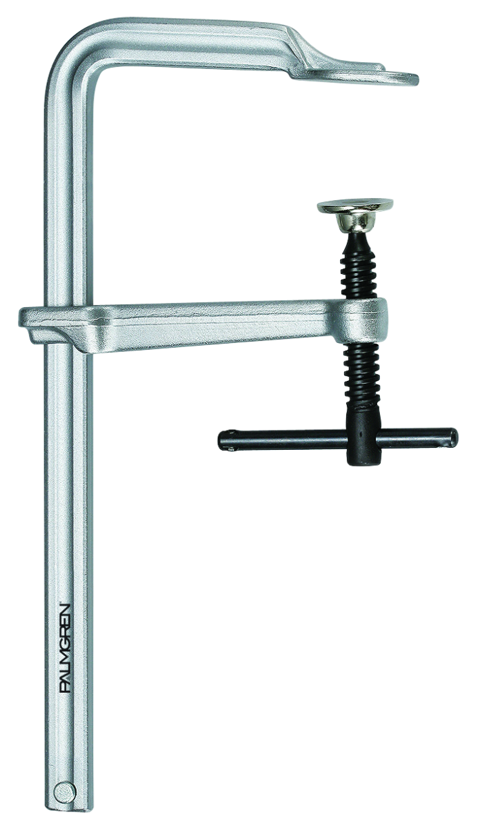 Palmgren 0-4 in. Standard Duty Clamp with Black Oxide Spindle 9629304