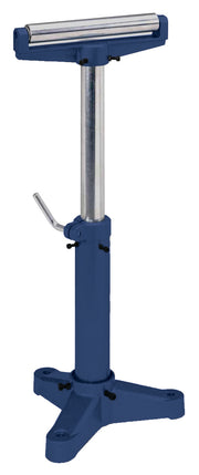 Palmgren 14 in. Horizontal Roller Material Support Pedestal Stand 9670141