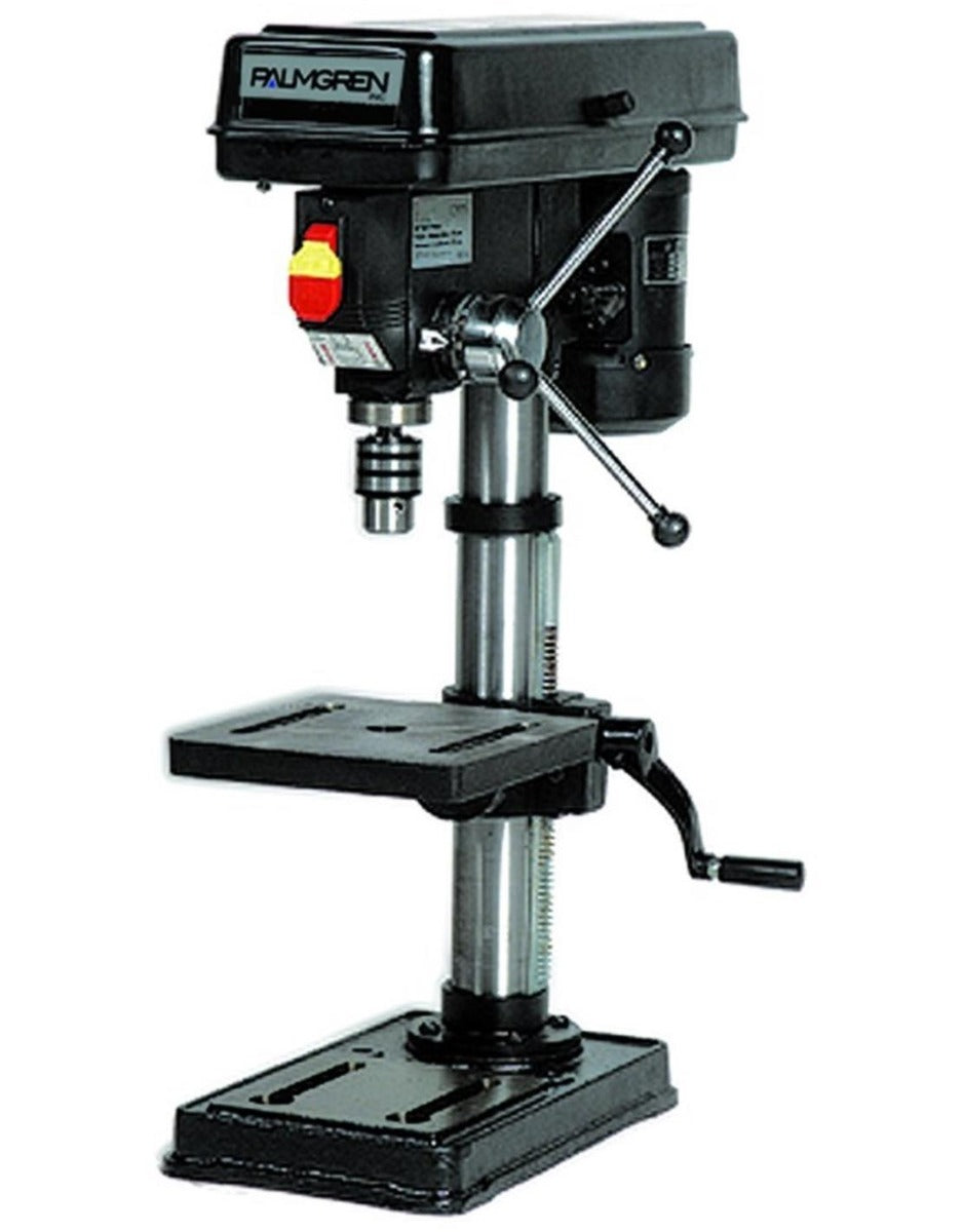 Palmgren 10 in. 5-Speed Bench Step Pulley Drill Press 9680110