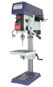 Palmgren 15 in. 16-Speed Bench Step Pulley Drill Press 9680157