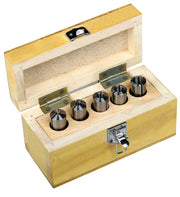 Palmgren 5-Piece 2Mt Round Collet Set for 9684520 Mill Lathe Combo 9680170