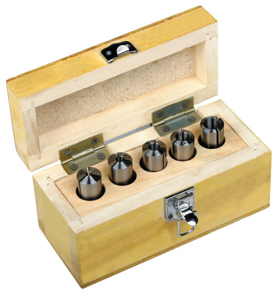 Palmgren 5-Piece 2Mt Round Collet Set for 9684520 Mill Lathe Combo 9680170