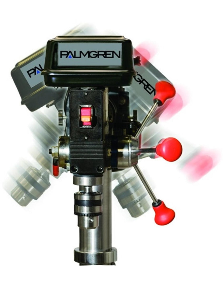Palmgren Radial Arm 5-Speed Bench Step Pulley Drill Press 9680341