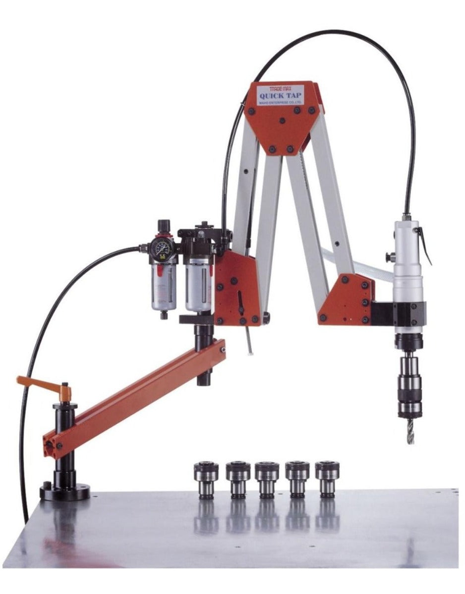 Palmgren Pneumatic Tapping Machine, 55 in. Reach, 300 RPM 9680412