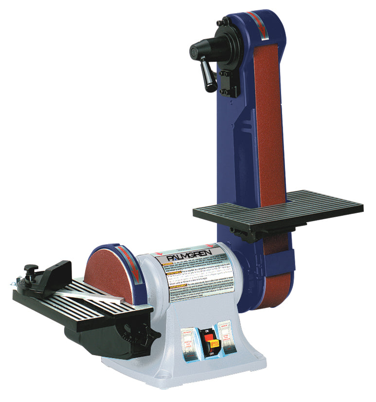 Palmgren 2" x 42" Belt, 6" Disc bench finishing machine 9681061