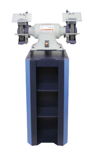 Palmgren 8 in. XP Bench Grinder/Pedestal Dust Collector Combo 9682079