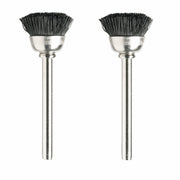 1/2 in. Nylon Bristle Brushes, 2-Pack
