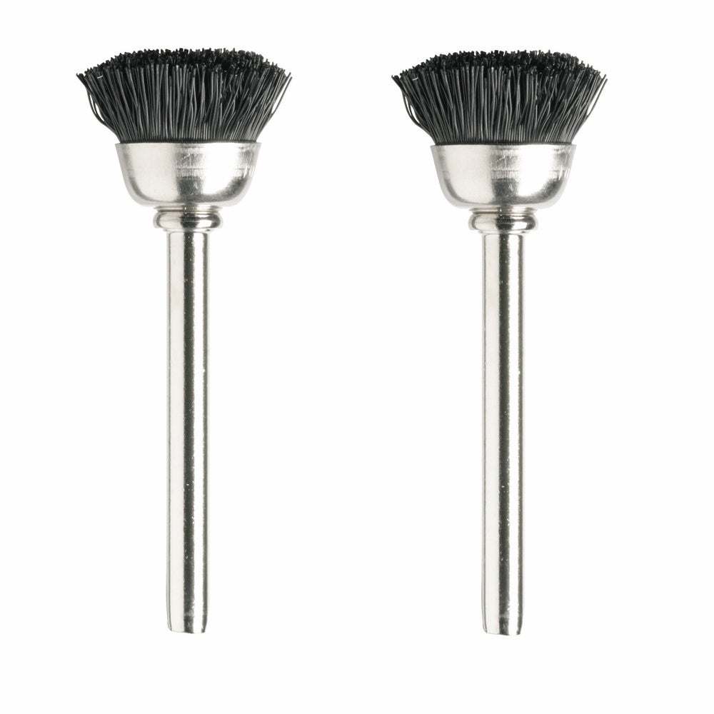 Dremel 1/2 in. Nylon Bristle Brushes, 2-Pack 404-02