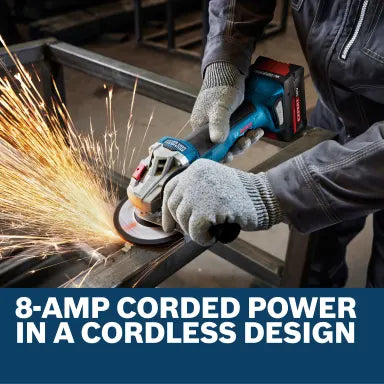 Bosch 18V Brushless 4-1/2" Angle Grinder with Slide Switch (Bare Tool) GWS18V-8-2N