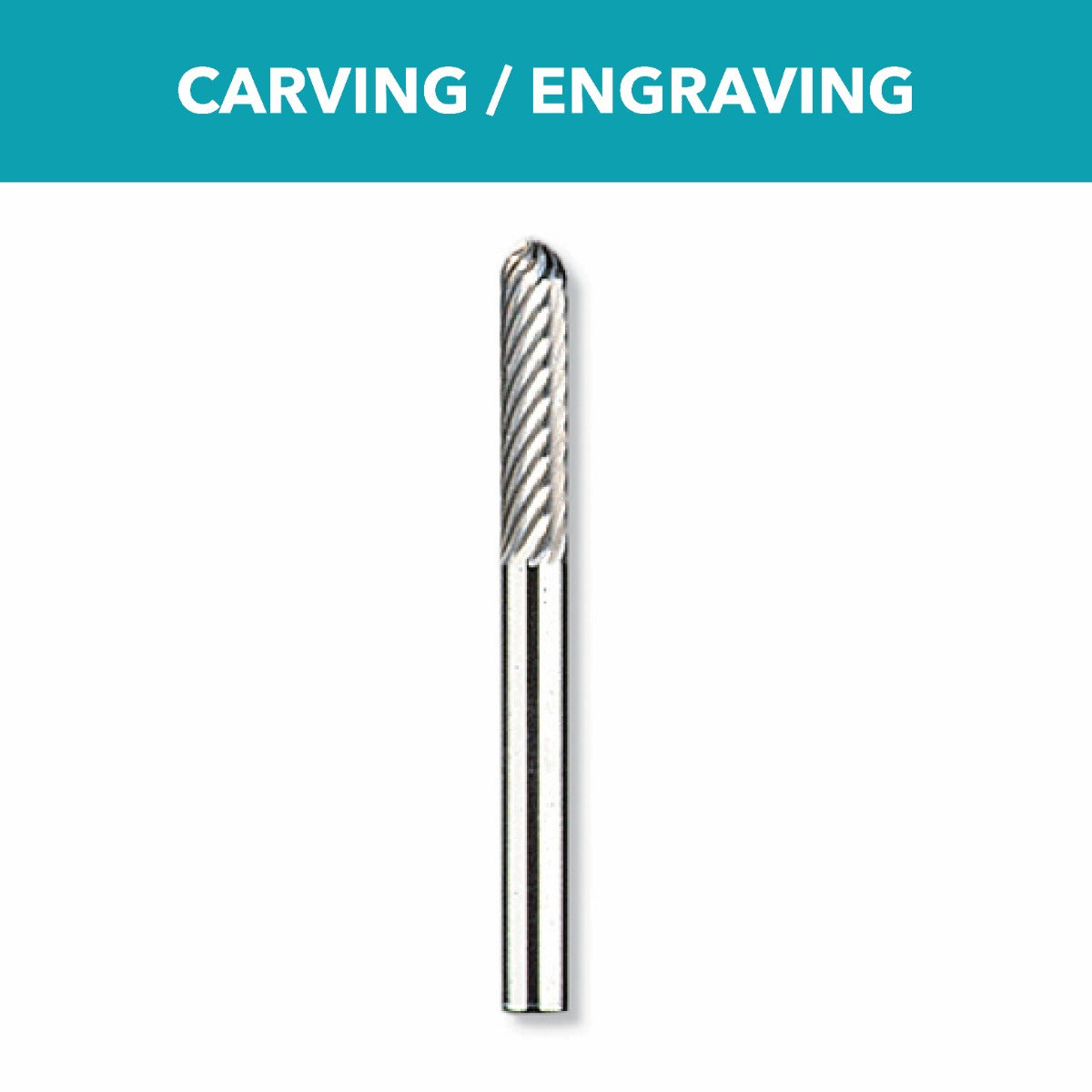 Dremel 1/8 in. Tungsten Carbide Carving Bit 9903