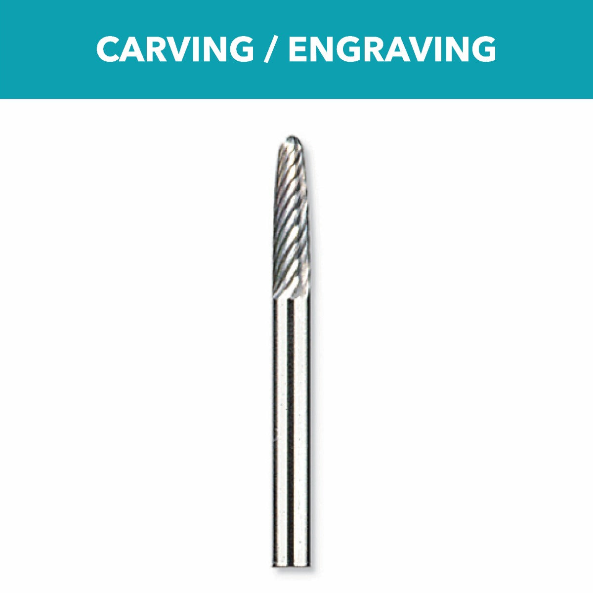 1/8 in. Tungsten Carbide Carving Bit