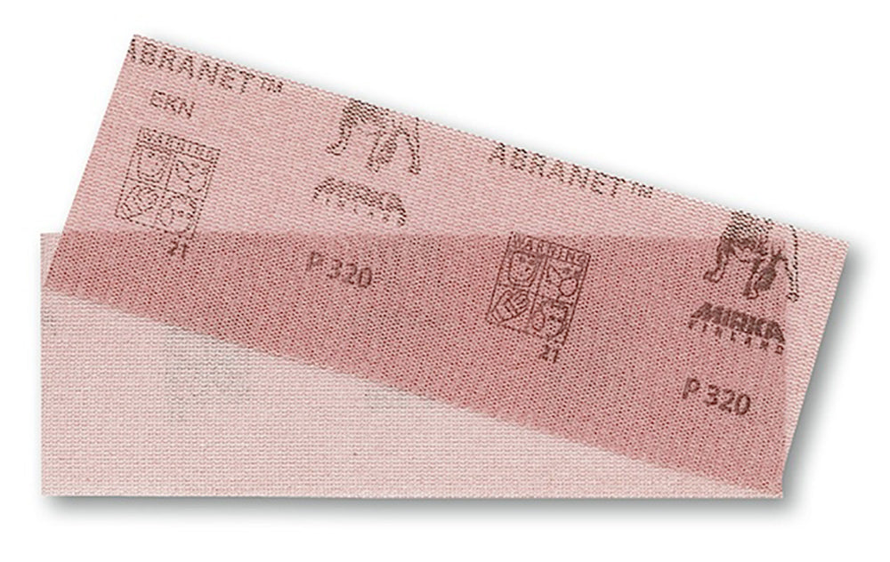 Mirka Abranet 2-3/4 x 8 in. Assorted Grits Grip Mesh Sheet, Qty 30 9A-150-AP
