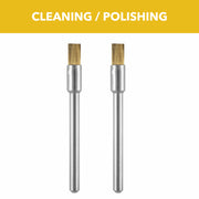 1/8 in. Brass Brushes, 2-Pack