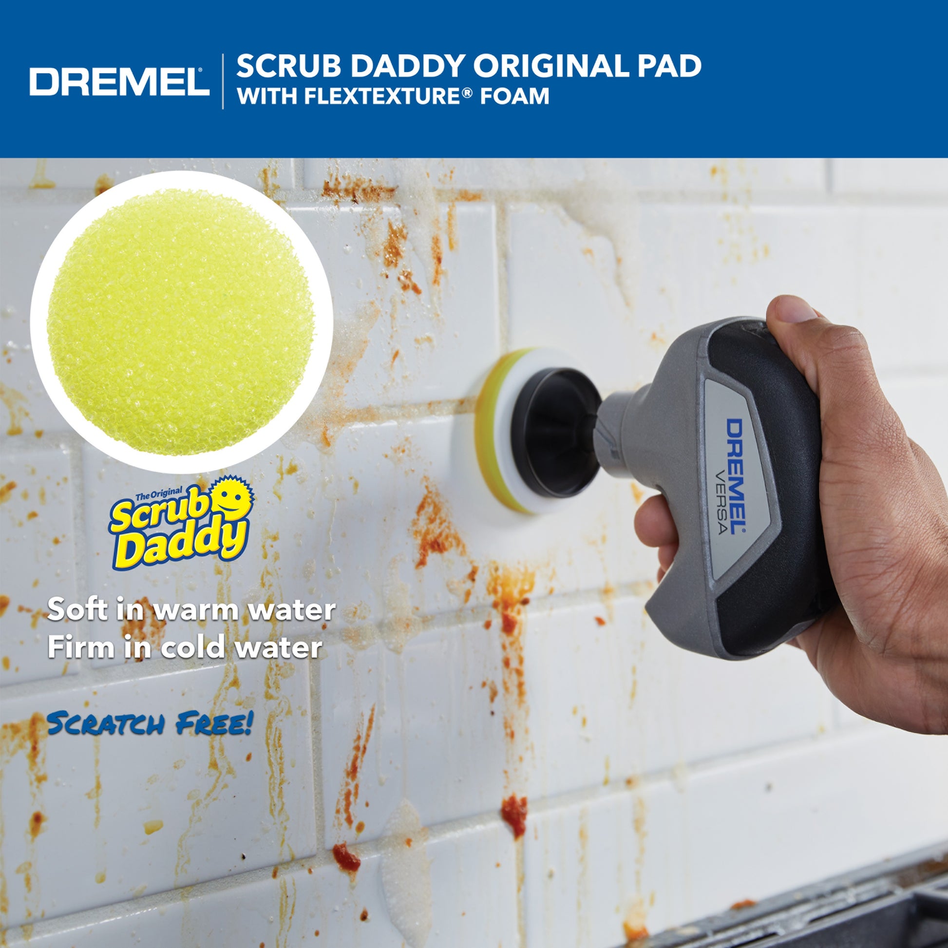 Dremel Versa-Scrub Daddy 5 Piece Accessory Kit PC360-5