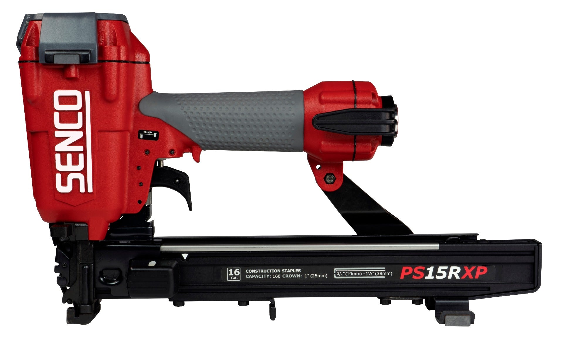 Senco 1in Wide Crown, 1-1/2in Roofing Stapler, PS15RXP 16Ga 9U0001N