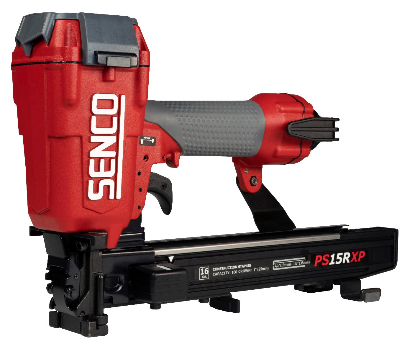 Senco 1in Wide Crown, 1-1/2in Roofing Stapler, PS15RXP 16Ga 9U0001N