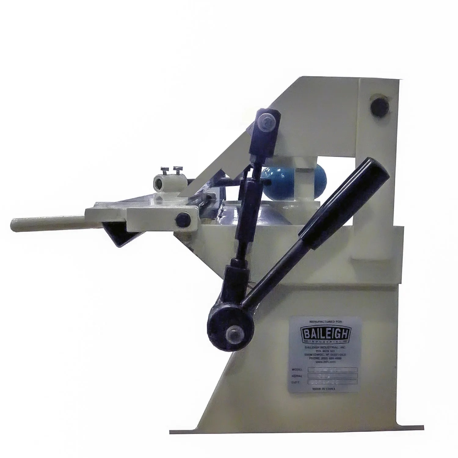 Baileigh HB-4816E 48" 16-Gauge Manual Straight Hand Brake with Stand 1004650