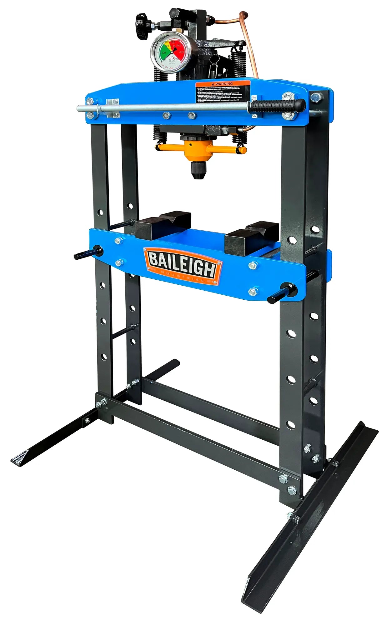 Baileigh HSP-5A 5 Ton Hydraulic Shop Press, 19.5" Working Width, 4" Stroke 1232702
