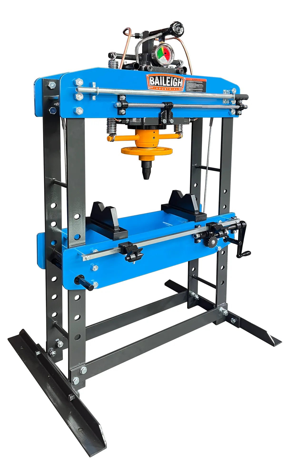 Baileigh HSP-35A 35 Ton Hydraulic Shop Press, 24.75" Working Width, 4.5" Stroke 1232704
