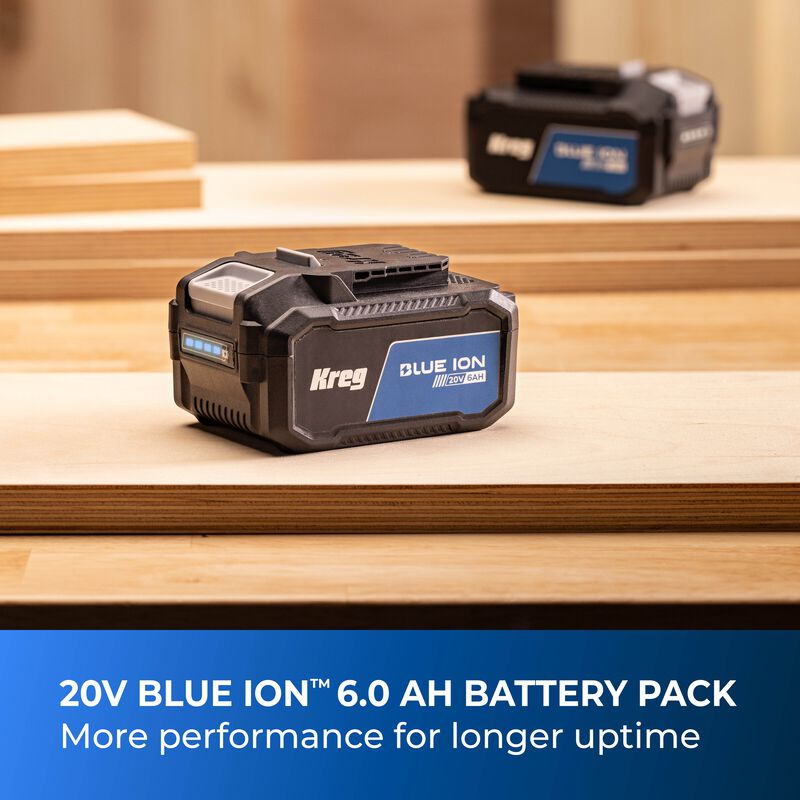 Kreg 20V Blue Ion 6.0Ah Battery Pack  BATT6B