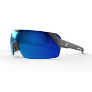 Edge Eyewear Makalu - Black Frame /Polarized Aqua Precision Blue Mirror lens MK113MPAP
