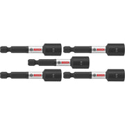 Bosch 5 pc Impact Tough 2-9/16 x 3/8" Nutsetter (Bulk) ITNS382B