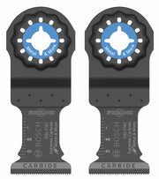 Bosch 1-1-4 in Starlock Oscillating Multi Tool Carbide Plunge Cut Blade 2 pk OSL114C-2