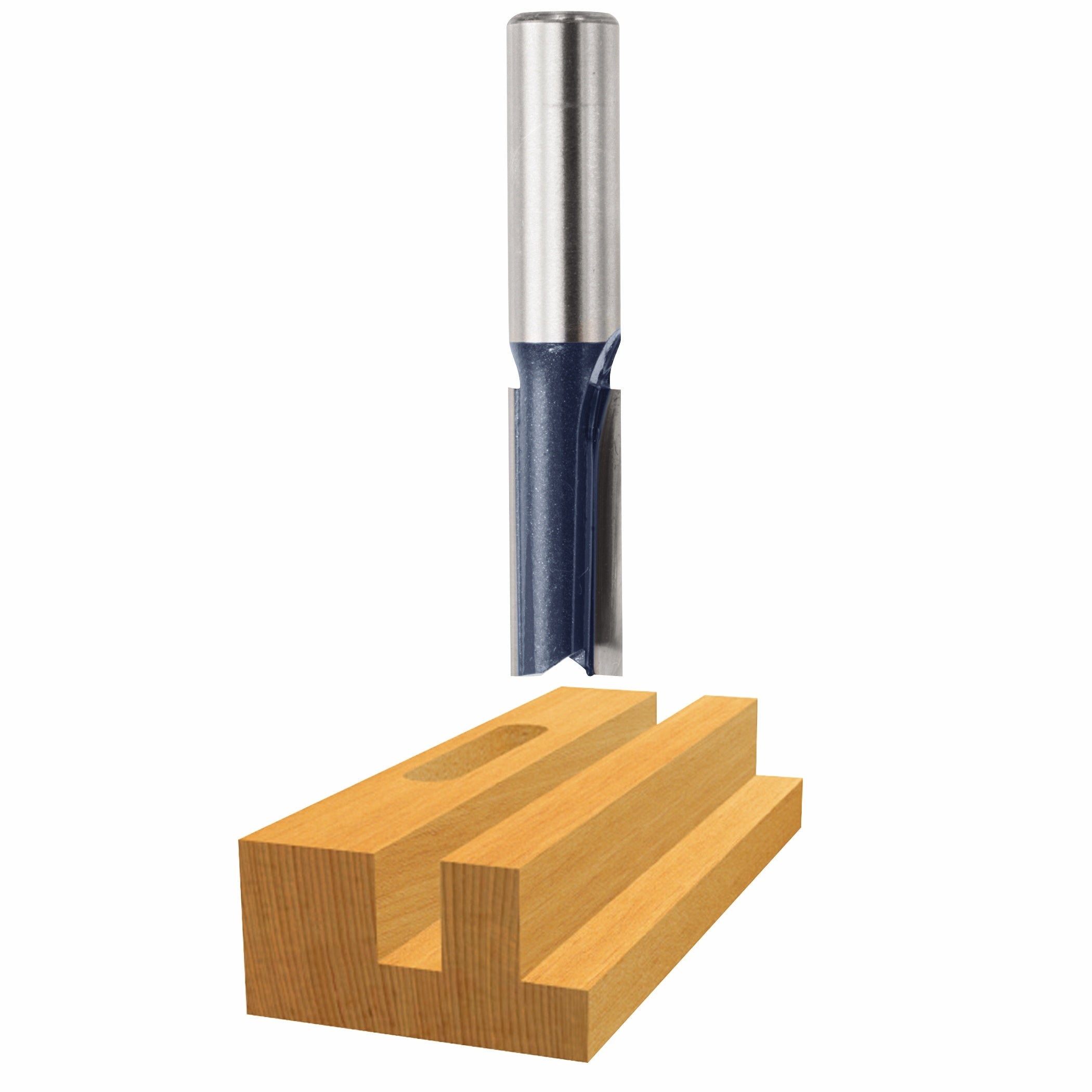 Bosch 1/2 x 1-1/2" Carbide Tip 2-Flute Straight Bit 85242M