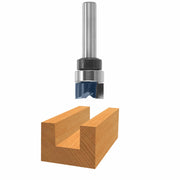 Bosch 1-2 x 1-4 in Carbide Tipped 2-Flute Top Bearing Dado Clean Out Bit 85674M