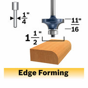 Bosch 1-2 x 11-16 in Carbide-Tipped Roundover Router Bit 85297MC