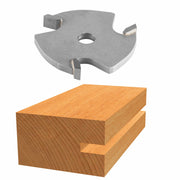Bosch 1-4 in Carbide Tipped 3-Wing Slotting Cutter Bit 85610M